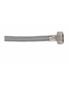TUBO ABASTO 1/2 X 1/2 X 40 CM METAL #22029