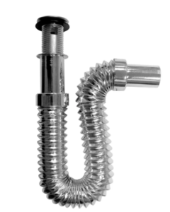 DESAGUE LAVATORIO. FLEXIBLE CROMADO EXTENSION   3337 GRIF