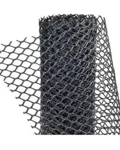 CEDAZO PLASTICO ROMBO NEGRO 15 MM X 1 MTS ANCHO