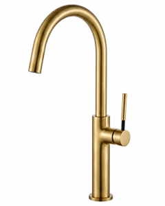 LLAVE MONOMANDO COCINA ORO CEPILLAD S10 FONT TOSCANA #1014619548