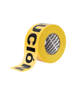 CINTA PRECAUCION AMARILLA 3" (304 MTS) TRUPER #12583