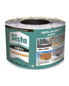 CINTA TAPAGOTERAS SISTA 6" X MTS