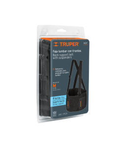 CINTURON LUMBAR DE SEGURIDAD TRUPER-M- #1000356 //14237