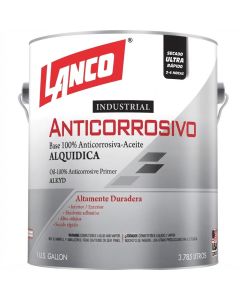 PINTURA ANTICORROSIVO INDUSTRIAL BLANCO GLS AC3434-4 LANCO