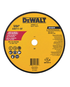 DISCO CORTE RAPIDO 9" #DW8067-LA DEWALT