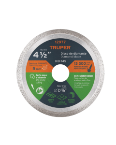 DISCO DIAMANTE TRUPER CONTINUO 4 1/2 #12977