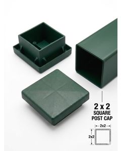 TAPA PARA POSTE GALVAPANEL VERDE