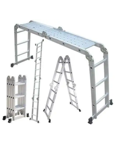 ESCALERA MULTIUSO TIPO ANDAMIO MAYIST 150 KG 12 FT (3.70 ALTURA)