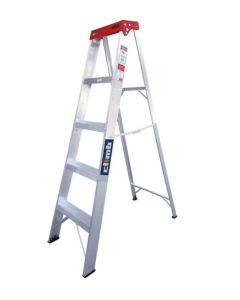 ESCALERA TIJERA ALUMINIO CLIMB DOMESTICA 5 PELD (90KG) #107541327 (1.50 MTS)