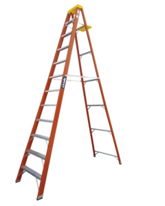 ESCALERA TIJERA F/ VIDRIO 2B CLIMB PROFESIONAL ROJA 12 PELD (136 KG) #1075411480 (3.60 MT)