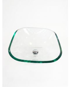 LAVATORIO VITREO TRANSPARENTE SOBREPONER G-110 MAYIST