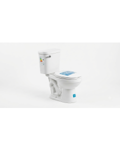 INODORO ECOLINE BLANCO II CONACCE Y ASIENTO #1903123020 #1201789