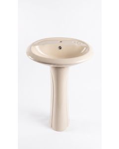 LAVATORIO AQUA NUOVA GIONA BONE C/PEDESTAL 