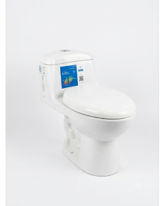INODORO ONE PICE SMART ELONGADO DESCARGA 4.8L BLANCO #O39181001L