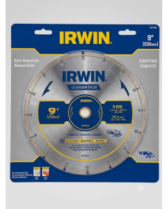DISCO DIAMANTE IRWIN SEGMENTADO 9"# 8948