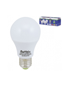 BOMBILLO LED E33416 10W 6400K E27 A60 (4 PAQ)