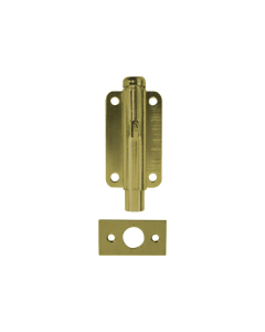PICAPORTE PISO 4" DORADO F01P926
