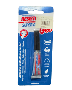 SUPER GLUE GEL 3G (CAJA DE 24 UDS ) #48825