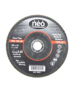 LIJA DISCO FLAPDISC (1000 HOJAS) NEO 4 1/2 #60 DFA1011560 #1055215410