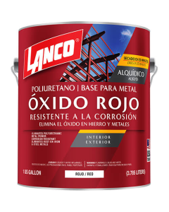ANTICORROSIVO CORROSIVO MINIO LANCO ROJO 15 MINUTOS MM105-4 GALON