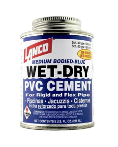 PEGAMENTO PVC LANCO AZUL 1/16 SM248-7 - 8 ONZ