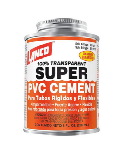 PEGAMENTO PVC LANCO SM244-7  TRANSPARENTE SUPER 1/16