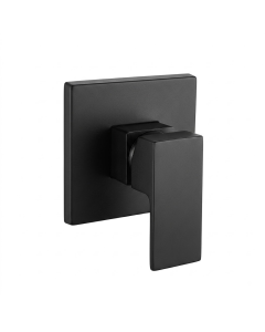 LLAVE BANO EMPOTRAR KENNETH #100368 NEGRO 1 FUNCION CUADRADO