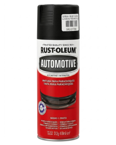 SPRAY RUST OLEUM PINT AUTOMOTRIZ P/PARACHOQ NEGRO MATE 312G *0013185