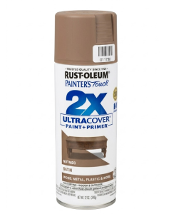 SPRAY RUST OLEUM PINT COVER 2X NUEZ MOSCADA SATIN 340G *0013084