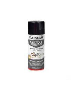 SPRAY RUST OLEUM PINT ESMALT ANTICO ACABA META NEGRO NOCHE 340G *0014833