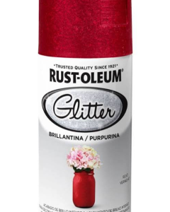 SPRAY RUST OLEUM PINT GLITTER ACAB BRILLA ROJO 290G *0013163