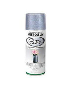 SPRAY RUST OLEUM PINT GLITTER PLATA 290 274920 *0015031
