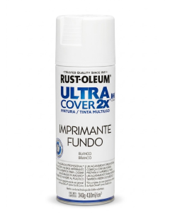 SPRAY RUST OLEUM PINT ULTRA COVER 2X PREMIER BLANCO MATE 340G *0013049