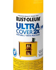 SPRAY RUST OLEUM PINT ULTRA COVER 2X AMARILLO ORO BRILL 340G *0013061