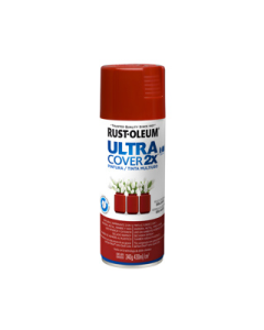 SPRAY RUST OLEUM PINT ULTRA COVER 2X ROJO COLONIAL BRILL 340G *0013063