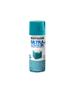 SPRAY RUST OLEUM PINT ULTRA COVER 2X TURQUESA ANTIG SATIN 340G *0013093