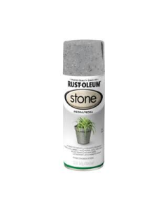 SPRAY RUST OLEUM PINT STONE ACABADO PIEDRA GRIS TEXTURIZADO 340G *5895