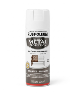 SPRAY RUST OLEUM PINT ESMALTE ANTIC ACAB BLANC BRILLA 340G* *0015066