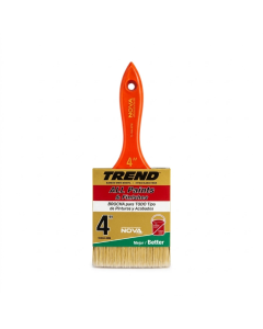 BROCHA 4" NOVA ALL PAINTS TREND T2 CERDA BLANCA T2300-40W