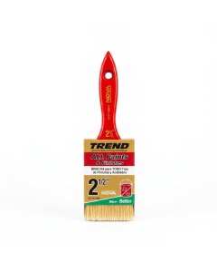 BROCHA NOVA ALL PAINTS TREND T2 CERDA BLANCA DE 2 1/2"T2300-25W ·0007528
