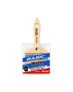 BROCHA NOVA BASIC B1 SOPREPONER PARAPINTURA BASE AGUA 4" B1100-40W 0007378