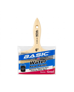 BROCHA NOVA BASIC B1 SOPREPONER PARAPINTURA BASE AGUA 6" B1100-60W 0007379