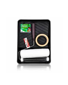 SET PINTAR NOVA 4 PIEZAS (BANDEJA+MARCO+FELPA 9"+MASKING R00397-2)