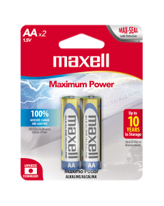 BATERIA ALCALINA AA MAXELL (PAQ 2) LR06