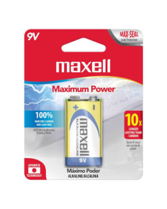 BATERIA MAXELL ALKA 9V BAT008