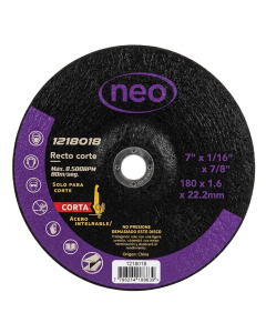 DISCO CORTE RAPIDO 7" NEO 1218018 #1054813994