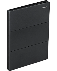 APAGADOR TRIPLE 1W 15A 125V NEGRO ALTIVA 9005-BK EAGLE 