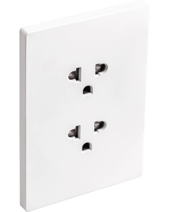 TOMACORRIENTE EUROAMERICANO TR 15A 125V BLANCO ALTIVA 9012-W EAGLE