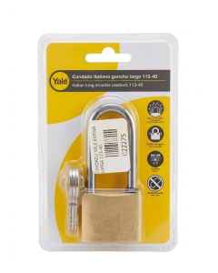CANDADO YALE ESPIGA LARGA 113-40