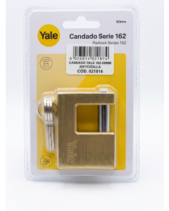 CANDADO YALE 162-60MM ANTICIZALLA